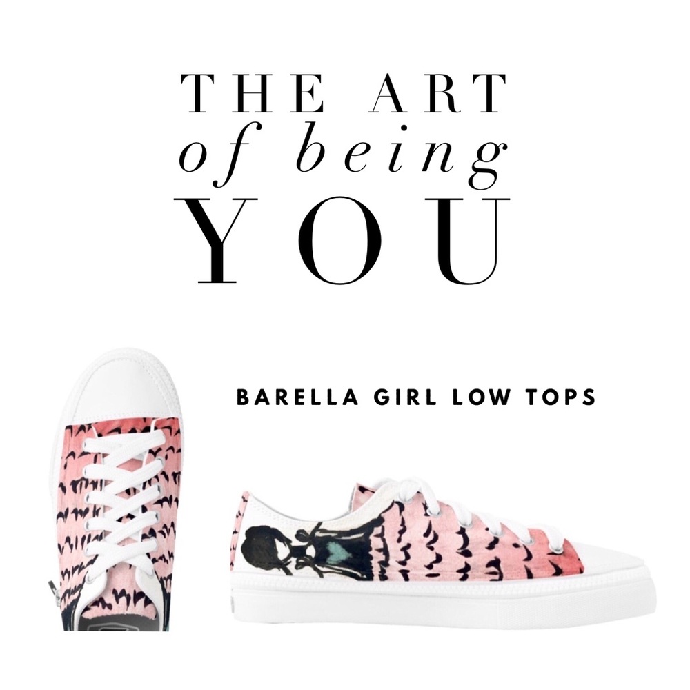 🎉HP 6/22/2020 & 5/17/2020🎉Barella Girl Low Tops